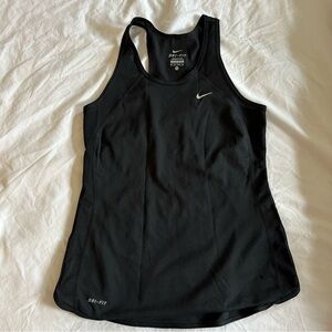 Nike pro dri-fit black athletic tank top size XS